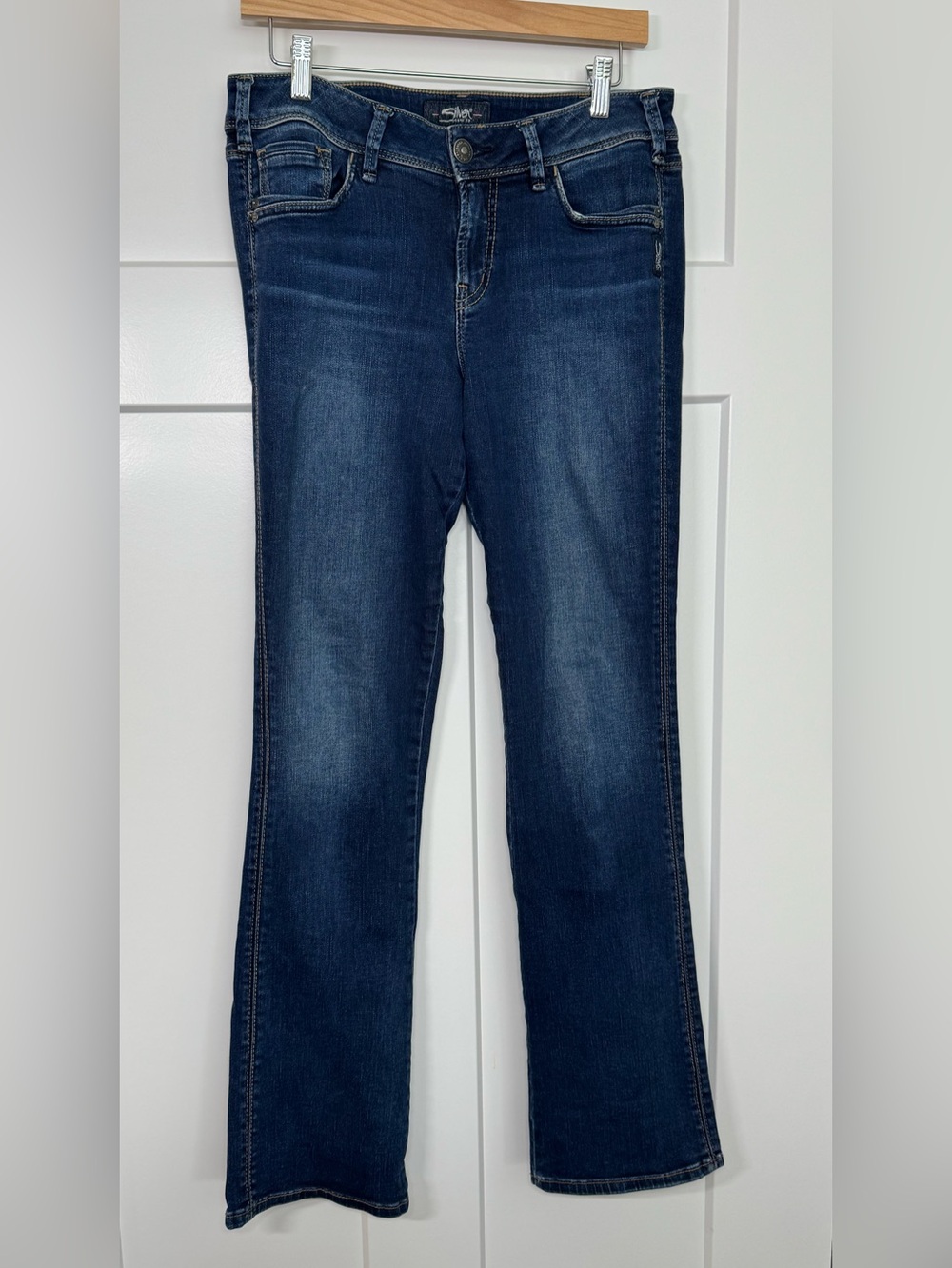 Woman’s Silver Jeans - Suki Slim Boot W31/L33